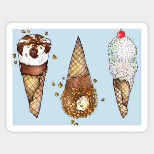 Ice Cream Addict Magnet